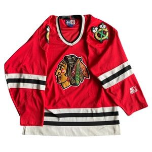 Vintage Starter Chicago Blackhawks jersey